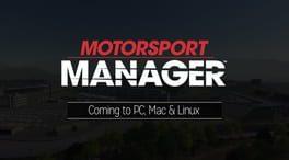 Motorsport Manager